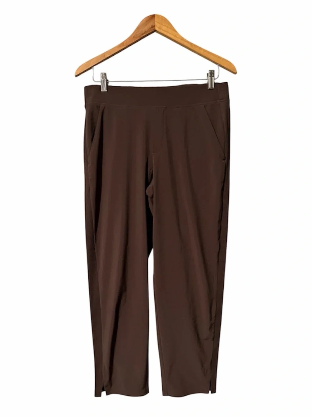 Athleta Brooklyn Mid Rise Ankle Pant in Brown Size 8